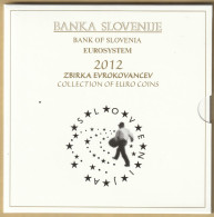 COFFRET EUROS SLOVENIE 2012 NEUF FDC - 10 MONNAIES - Slowenien