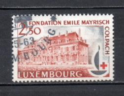 LUXEMBOURG    N° 632    OBLITERE   COTE 0.30€     CROIX ROUGE - Oblitérés