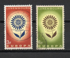 LUXEMBOURG    N° 648 + 649     OBLITERES   COTE 0.50€     EUROPA - Used Stamps