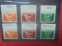 BELGIQUE COB Série Année 1945 Neuf** (BE160) - Collections