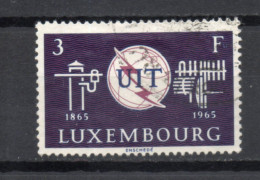 LUXEMBOURG    N° 669     OBLITERE   COTE 0.30€     UIT TELECOMMUNICATIONS - Oblitérés