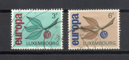 LUXEMBOURG    N° 670 + 671     OBLITERES   COTE 0.50€    EUROPA - Used Stamps
