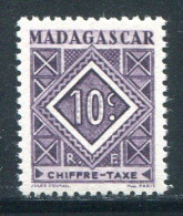 MADAGASCAR- Taxe Y&T N°31- Neuf Sans Charnière ** - Portomarken