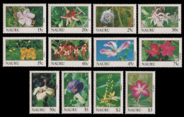Nauru 1991 - Mi-Nr. 375-386 ** - MNH - Blumen / Flowers - Nauru