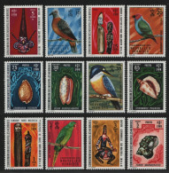 Neue Hebriden 1972 - Mi-Nr. 335-346 ** - MNH - Fauna & Kunst (II) - Ongebruikt