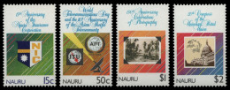 Nauru 1989 - Mi-Nr. 361-364 ** - MNH - Ereignisse - Nauru