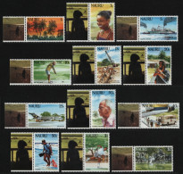 Nauru 1984 - Mi-Nr. 287-298 ** - MNH - Mit Zierfeld - Bilder Aus Nauru - Nauru