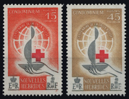 Neue Hebriden 1963 - Mi-Nr. 198-199 ** - MNH - Rotes Kreuz / Red Cross - Neufs