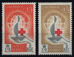 Neue Hebriden 1963 - Mi-Nr. 198-199 ** - MNH - Rotes Kreuz / Red Cross - Nuevos