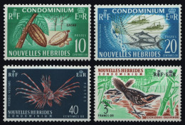 Neue Hebriden 1965 - Mi-Nr. 216-219 ** - MNH - Fauna & Flora - Ongebruikt