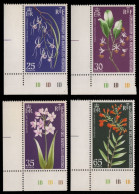 Neue Hebriden 1973 - Mi-Nr. 359-362 ** - MNH - Blumen / Flowers - Ongebruikt