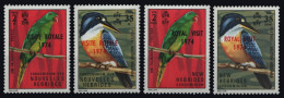 Neue Hebriden 1973 - Mi-Nr. 375-376 & 377-378 ** - MNH - Vögel / Birds - Ongebruikt