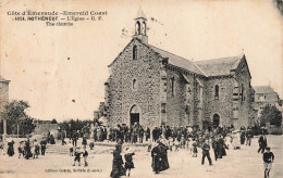 FRANCE - Côte D'Emeraude - Rothéneuf - L'Eglise - GF - Animé - Edit Guérin - Carte Postale Ancienne - Rotheneuf