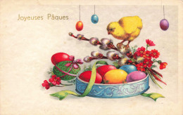 FETES & VOEUX - Joyeuse Pâques - Poussin - Œuf - Carte Postale Ancienne - Ostern