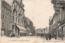 FRANCE - Belfort - Le Faubourg De France - E Mayer - Animé  - Carte Postale Ancienne - Belfort - Stad