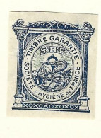 Timbre -  -  - Vignette Pharmaceutique  - Societe D'hygiene De Francef - Used Stamps