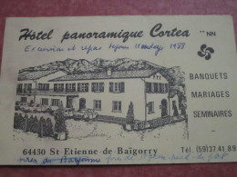 Hôtel Panoramique Cortea - Banquets-Mariages-Séminaires - Saint Etienne De Baigorry