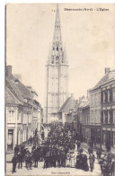 CP - Steenvoorde - L'Eglise , Procession - Steenvoorde