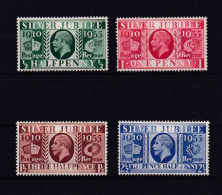 GRANDE BRETAGNE 1935 TIMBRE N°201/04 NEUF AVEC CHARNIERE GEORGE V - Unused Stamps