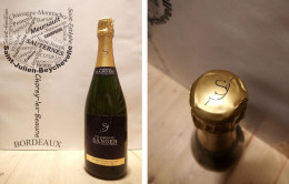 Champagnes Sanger - Générorité Noire - Blanc De Noirs - Champagne - 1 X 75 Cl - Blanc Effervescent - Champagne & Schuimwijn