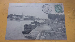 PENICHE CANAL CHEMIN DE  HALAGE  CHALON SUR SAONE - Binnenschepen