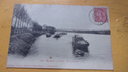 PENICHE CANAL CHEMIN DE  HALAGE  BOUGIVAL - Houseboats