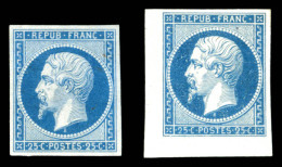 Essais 25 Présidence, Exemplaire Papier Carton Et Exemplaire Papier Pelure. TTB  Qualité: (*)  Cote: 500 Euros - 1852 Luis-Napoléon