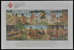 Palau 1994 - Mi-Nr. 787-798 ** - MNH - Jahr Der Familie - Palau