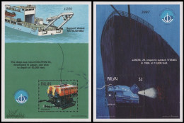 Palau 1998 - Mi-Nr. Block 67-68 ** - MNH - Schiffe / Ships - Palau