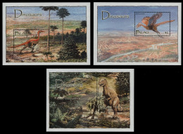 Palau 2004 - Mi-Nr. Block 187-189 ** - MNH - Prähistorische Tiere - Palau