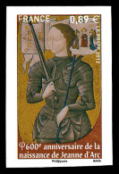 N°4582A, Non émis: Jeanne D'Arc, Valeur Faciale à 0.89€ Au Lieu De 0.77€. TTB (références Maury) (certificat)  Qualité:  - 2011-2020