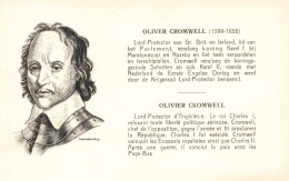 HOMMES POLITIQUES & MILITAIRES - Olivier Cromwell - Carte Postale Ancienne - Politicians & Soldiers