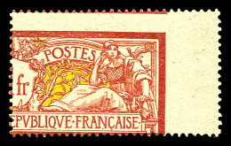 N°121k, 1f Merson, Piquage Décalé. TTB  Qualité: *   - Unused Stamps