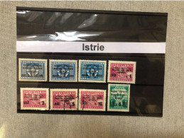 Lot Timbres Istrie - Lots & Serien