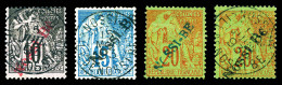 N°23/26, (N°26 (*)), Les 4 Valeurs TB  Qualité: Oblitéré  Cote: 354 Euros - Used Stamps