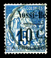 Taxe N°12, 10c Sur 15c Bleu, Tirage 500 Ex. TB (signé Scheller)  Qualité: Oblitéré  Cote: 350 Euros - Used Stamps