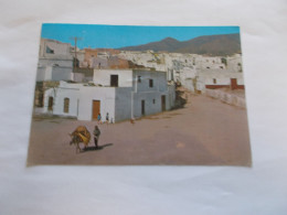 ADRA  ALMERIA  ANDALUCIA ( ESPANA ESPAGNE ) PLAZA DE SAN SEBASTIAN  ANIMEES 1972 CP PAS COURANTE - Almería
