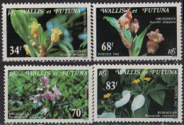 WALLIS ET FUTUNA - Fleurs 1982 - Neufs