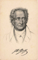 CELEBRITES - Ecrivains - Wolfgang Von Goethe - Carte Postale Ancienne - Writers