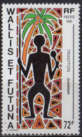 WALLIS ET FUTUNA - Tradition : Le Guerrier - Unused Stamps