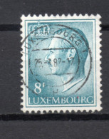 LUXEMBOURG    N° 781     OBLITERE   COTE 0.30€    GRAND DUC JEAN - Usados
