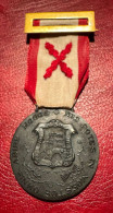 España Medalla Señorío De Vizcaya Ciudad De Bilbao En Hierro Para Combatientes PG 903c - Other & Unclassified