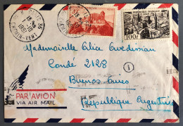 France, Divers Poste Aérienne Sur Enveloppe, De Paris 1.10.1951 Pour Buenos Aires, Argentine  - (W1234) - 1927-1959 Cartas & Documentos