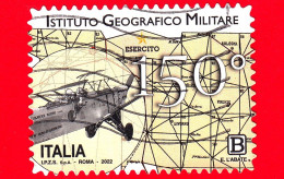 ITALIA - Usato - 2022 - 150 Anni Dell’Istituto Geografico Militare – Esercito - B - 2021-...: Used