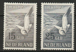 1951 Luchtpost Zeemeeuw NVPH L12+ L13 MNH** Postfris LUXE (Cat € 700,-) - Airmail