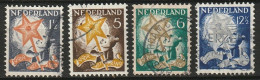 1933 Kind NVPH 261-264  Cancelled/gestempeld, Mi.268-271 - Gebruikt