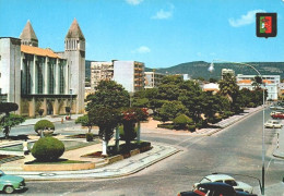 SÁ DA BANDEIRA, Angola - Praça Dos Fundadores  ( 2 Scans ) - Angola