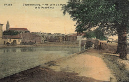 Castelnaudary * 1909 * Un Coin Du Port Et Le Pont Vieux * Cpa Toilée Colorisée - Castelnaudary