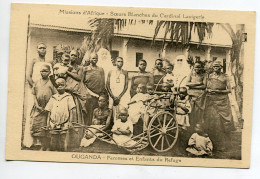 OUGANDA Femmes Indigènes Et Enfants Du Refuge  Soeurs Blanches Du Cardinal Lavigerie écrite Vers 1930   /D24  2021 - Ouganda