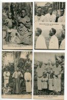 ETHIOPIE Mission De SHIRE Lot 4 Cartes  Types D'Indigènes  Monseigneur Auneau   1920     /D24  2021 - Ethiopie